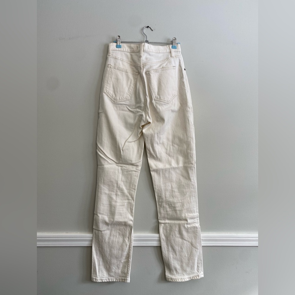 Cream Color Abercrombie Jeans - Ultra High Rise - Picture 2 of 4